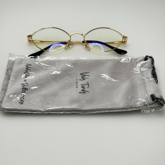 Veda Tinda Eyeglasses Eye Glasses Frames VT8015 C01 55-18-145 - Picture 7 of 7